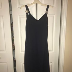 Navy cocktail dress